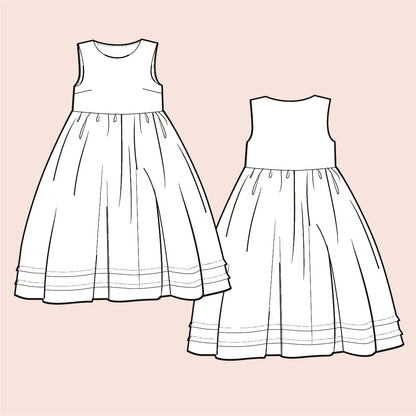 The Winnie pinny dress